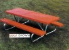 Picture of 8 ft Fiberglass Picnic Table - 1 5/8" Bolted Steel Frame - Portable
