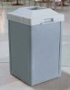 Picture of 22 Gallon Plastic Trash Receptacle - Pitch-In Top - Portable