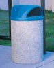 Picture of 42 Gallon Dome Top Trash Can - Two-way Dome Top - Portable 