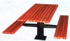 Picture of 6 ft Recycled Plastic Picnic Table - Surface or In-ground Mt