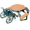 Picture of ADA Wheelchair Accessible Picnic Table -  Portable