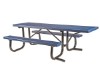 Picture of ADA Frame Kit for 8 ft Picnic Table - Welded 2 3/8" Galvanized Steel - Portable