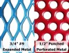 Thermoplastic Expanded Metal VS Perforated