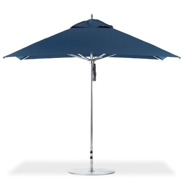 10 ft. Square Aluminum Center Post Premium Umbrella