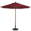 7 ft. Market Umbrella Octagon with Two-Piece Wood Pole