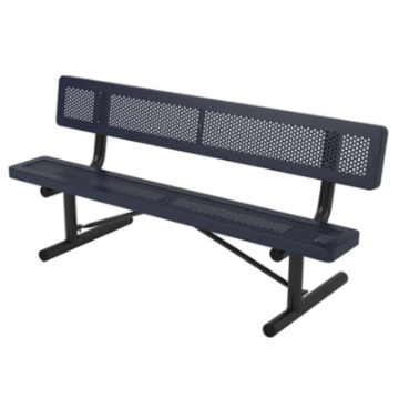 6 ft. Bench with Back