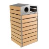 EarthCraft Dual Trash and Recycling Receptacle