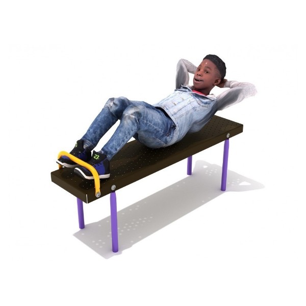 Sit Up Bench Outdoor Fitness for Kids Park Tables