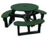 Youth's Round Picnic Table