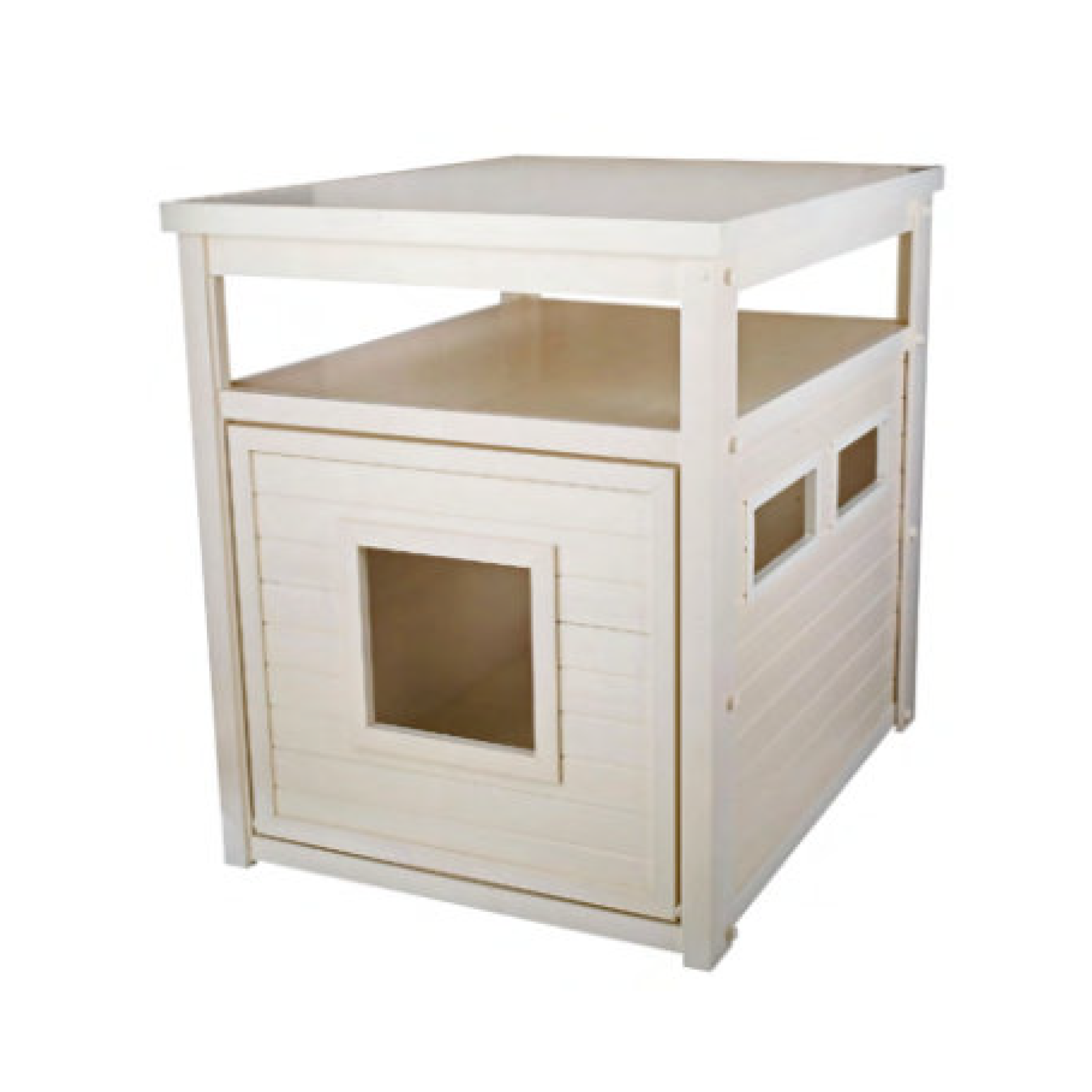 Jumbo Cat Litter Box End Table - Pet Daycare Equipment - Park Tables