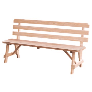 Wooden Tradition Bench Unfinished